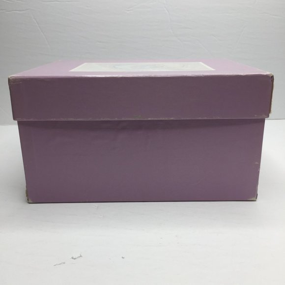 Vintage 1986 Current Inc Marble Check Storage Gift Box 9" X 6" X 5" - Picture 4 of 15